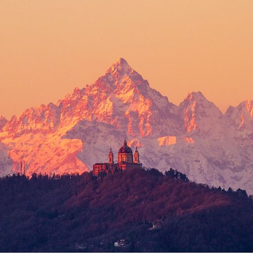 Monviso / Monte Viso / Vísol, autor: Felsbrunn, Wikimedia Commons