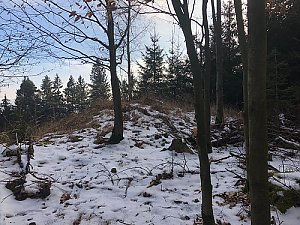 Vlčí hora - J vrchol