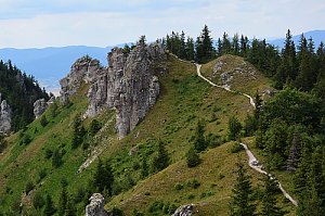 Zadná Ostrá - SZ Vrchol