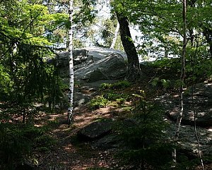 Tři kameny - SZ vrchol