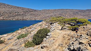 Spinalonga mountain