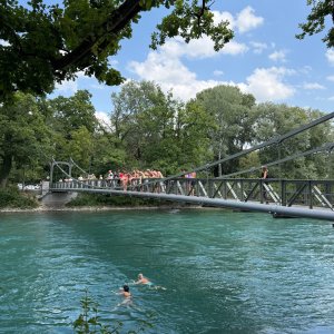 plavání Aare Bern