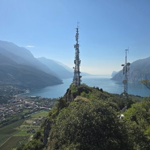 Monte Brione, hrad Drena a Lago Cavedine z Riva 🚲🇮🇹