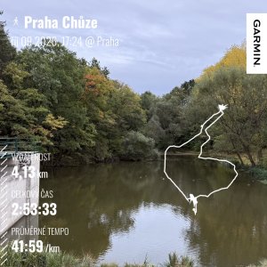 Praha 12 - Kamýcký les_Odpolední chůze