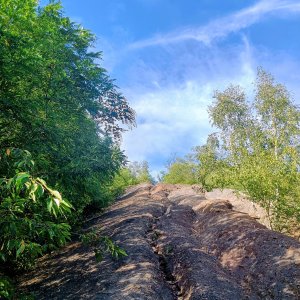 Chůze: Stożek III (351 m), Stożek I (322 m), Czerwionka-Leszczyny