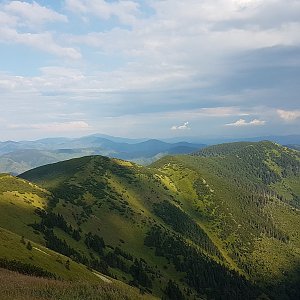 Trek přes Nízké Tatry - den 1 - Čertovica -> Štefánička