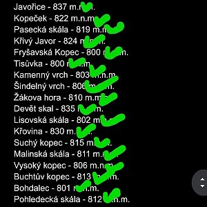 Vysočina 800's - part 2/2 chůze 