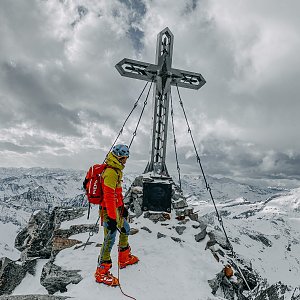 Hochalmspitze na skialpech 