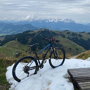 4 vrcholy nad Kitzbuhelem