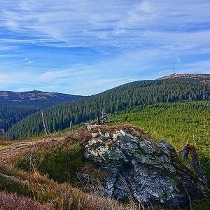 Karlova Studánka - podél NPR Praděd - Malý Děd - Ovčárna