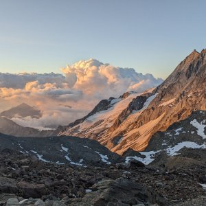 Weissmies summit