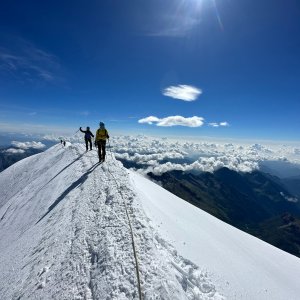 Čtyřky na Monte Rose