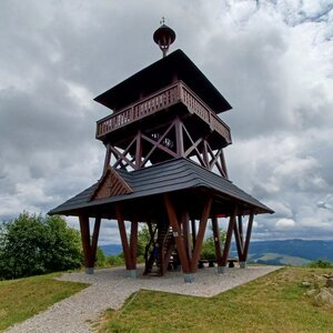 Hostýnské vrchy: Troják, rozhledna Maruška,Tesák 