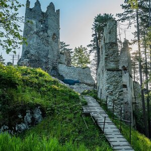 Tlstá a Ostrá vo Veľkej Fatre. 