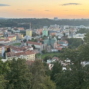 Žlutý kopec Špilberk 
