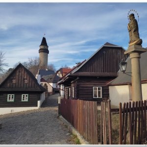 1.1.2025 okolo Štramberka na tři UK Libhošťslá hůra, Kotouč Hlásnice