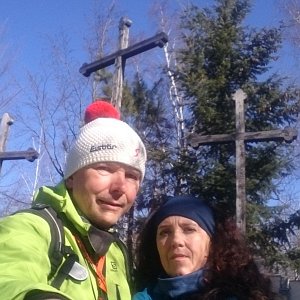 Karlovy Vary, Na Vyhlídce - Tři kříže - Ottova výšina - Výšina Věčného života - Vítkův vrch - K. Vary
