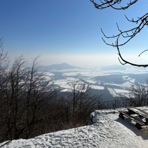 Milešovka Hike