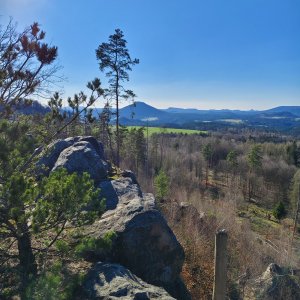 Skalka - Větrný a Wowczakův vrch