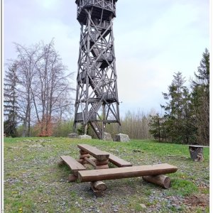 18.4.2025 na skok na rozhlednu Sosnová na Anenském vrchu