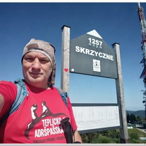 14.6.2025 na polské ultratisícovky Malinow -  Skrzyczne -  Zielony Kopiec - Barania Góra
