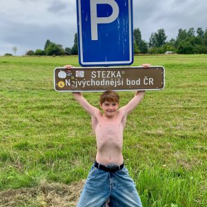 Nejvýchodnější bod ČR (490 m)