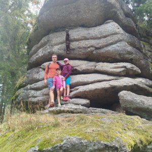 Novohradské hory - Výstup na Kamenec