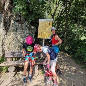 Morning ferrata Talbach