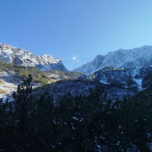 Haller Mauern - Výstup na Kreuzmauer a Scheiblingstein