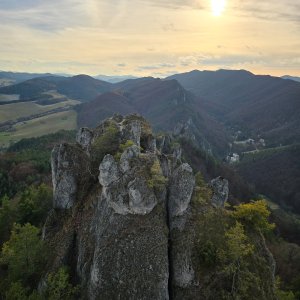 Súľovské vrchy: Žibrid a Súľovské skály