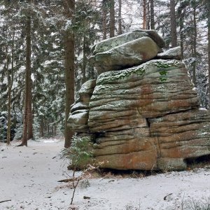 Jizerské hory - přes Černou Studnici do Tanvaldu