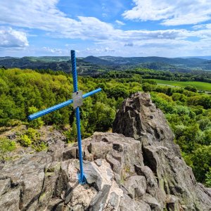 Lužické vyhlídky - Ponorka, Oltářní vršek, Stříbrný vrch, Zlatý vrch, Studenec a Jehla 