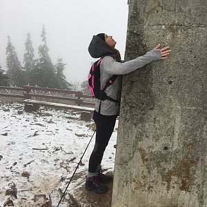 Zuzanie na vrcholu Lysá hora (18.11.2021 13:29)