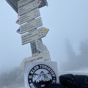 Sebastian na vrcholu Lysá hora (24.11.2021 12:14)