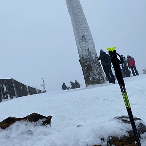 Jiří Šrámek na vrcholu Lysá hora (30.12.2021 13:44)