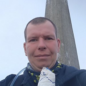 Michal Krčmář na vrcholu Lysá hora (28.9.2019 9:49)