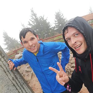 Ondřej Sládek na vrcholu Lysá hora (30.9.2019 15:50)