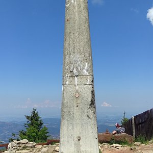 Pepino na vrcholu Lysá hora (26.6.2022 11:05)