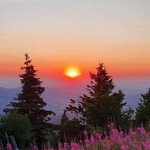 Martin Petřík na vrcholu Lysá hora (22.7.2022 20:33)