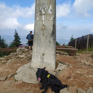 Ivana Urbánková na vrcholu Lysá hora (28.7.2022 10:59)