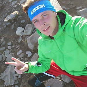 Ondřej Sládek na vrcholu Lysá hora (19.10.2019 8:11)
