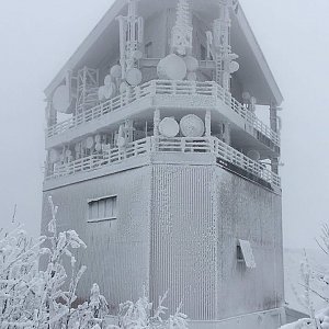 Dunik na vrcholu Lysá hora (21.1.2018 9:00)