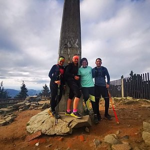 Kateřina Turčeková na vrcholu Lysá hora (29.9.2022 16:30)