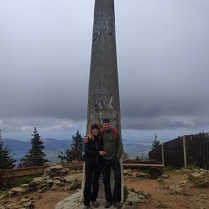 Ivana Urbánková na vrcholu Lysá hora (5.10.2022 11:55)