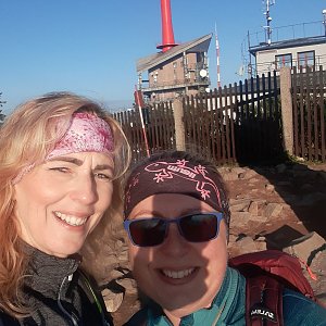 Marcela Pitříková na vrcholu Lysá hora (11.10.2022 16:44)