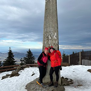 Kateřina Turčeková na vrcholu Lysá hora (26.12.2022 11:00)
