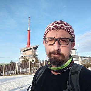 Pavlisko z Valmezu on the summit of Lysá hora (1.1.2023 13:00)