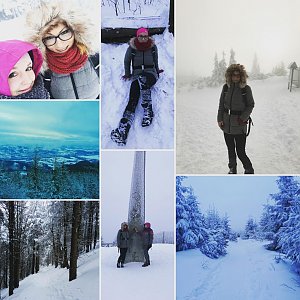 Zde Nka na vrcholu Lysá hora (30.12.2017 13:00)