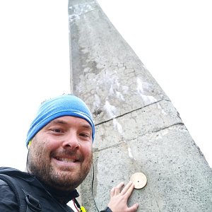 Jakub Špaček na vrcholu Lysá hora (30.9.2019 17:22)