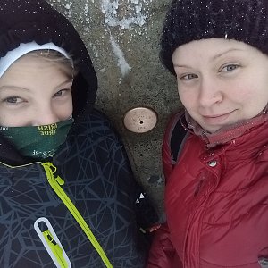Su Mischelle na vrcholu Lysá hora (29.12.2019 15:13)